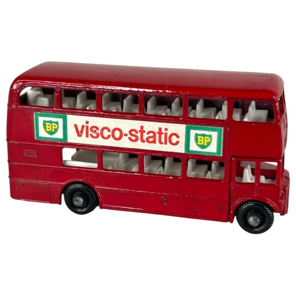 Matchbox Laney Diecast Routemaster #5 London Bus BP Visco Static Decker England - Picture 1 of 9